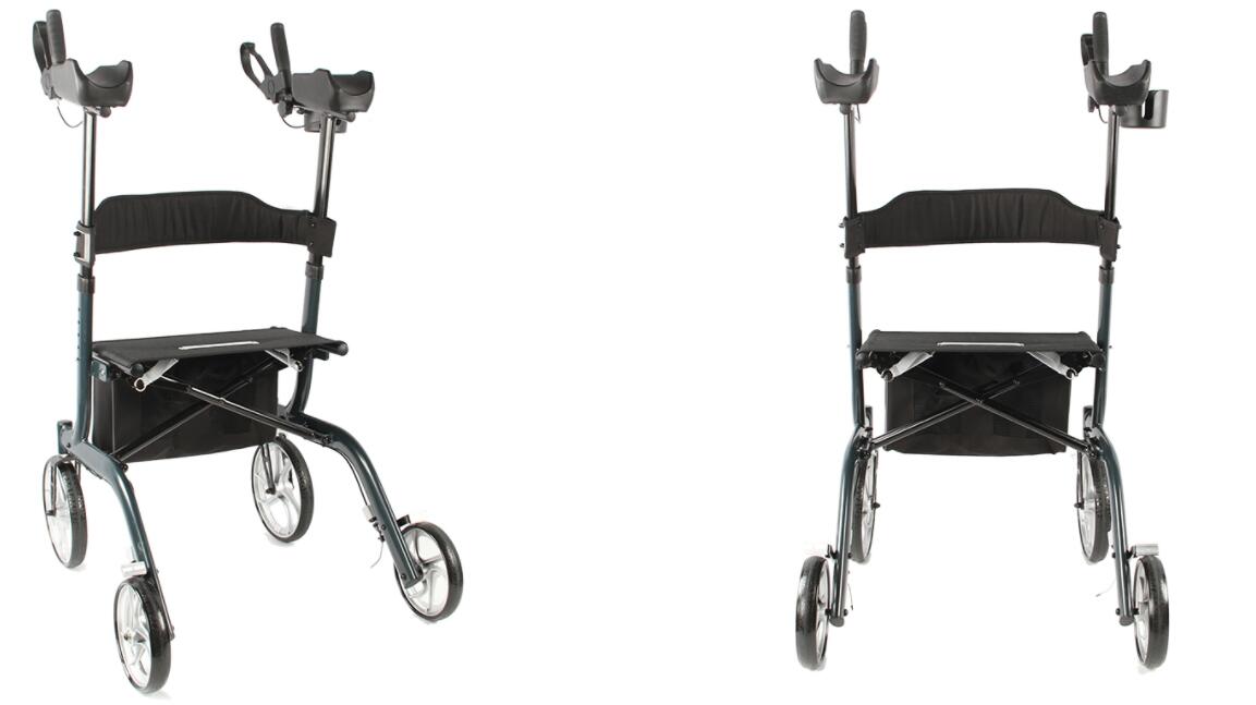 Forearm crutches portable