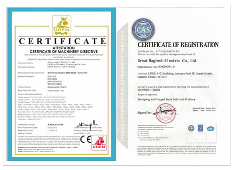 wire loop box certificate