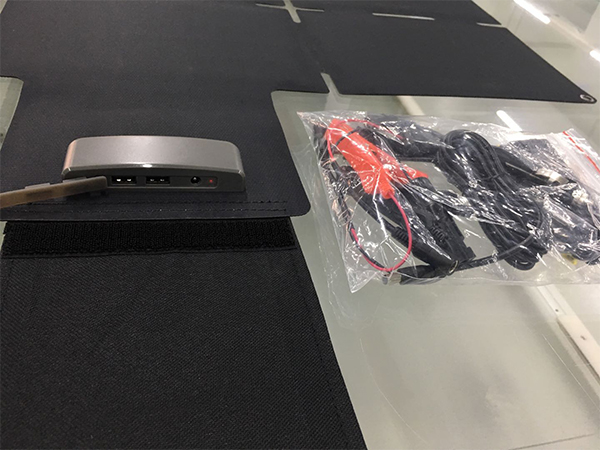 170W Flodable SUNPOWER High Efficiency 25% Solar Charger-Solar Blanket 2FFM113C-NEWLIGHT ENERGY
