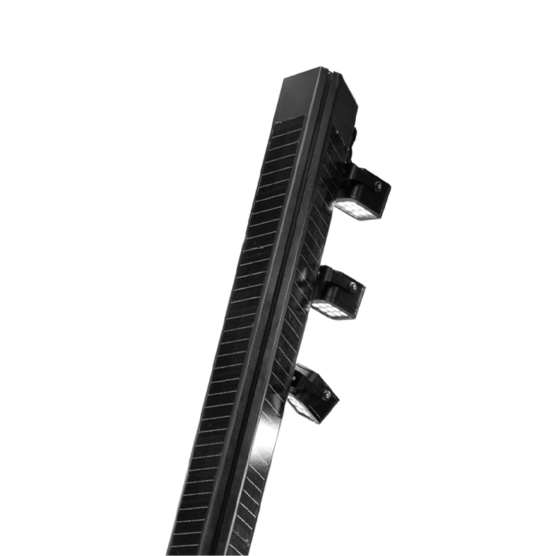30W LED Solar Street Light With Wrap Solar Panel On Pole 2FSG068-NEWLIGHT ENERGY