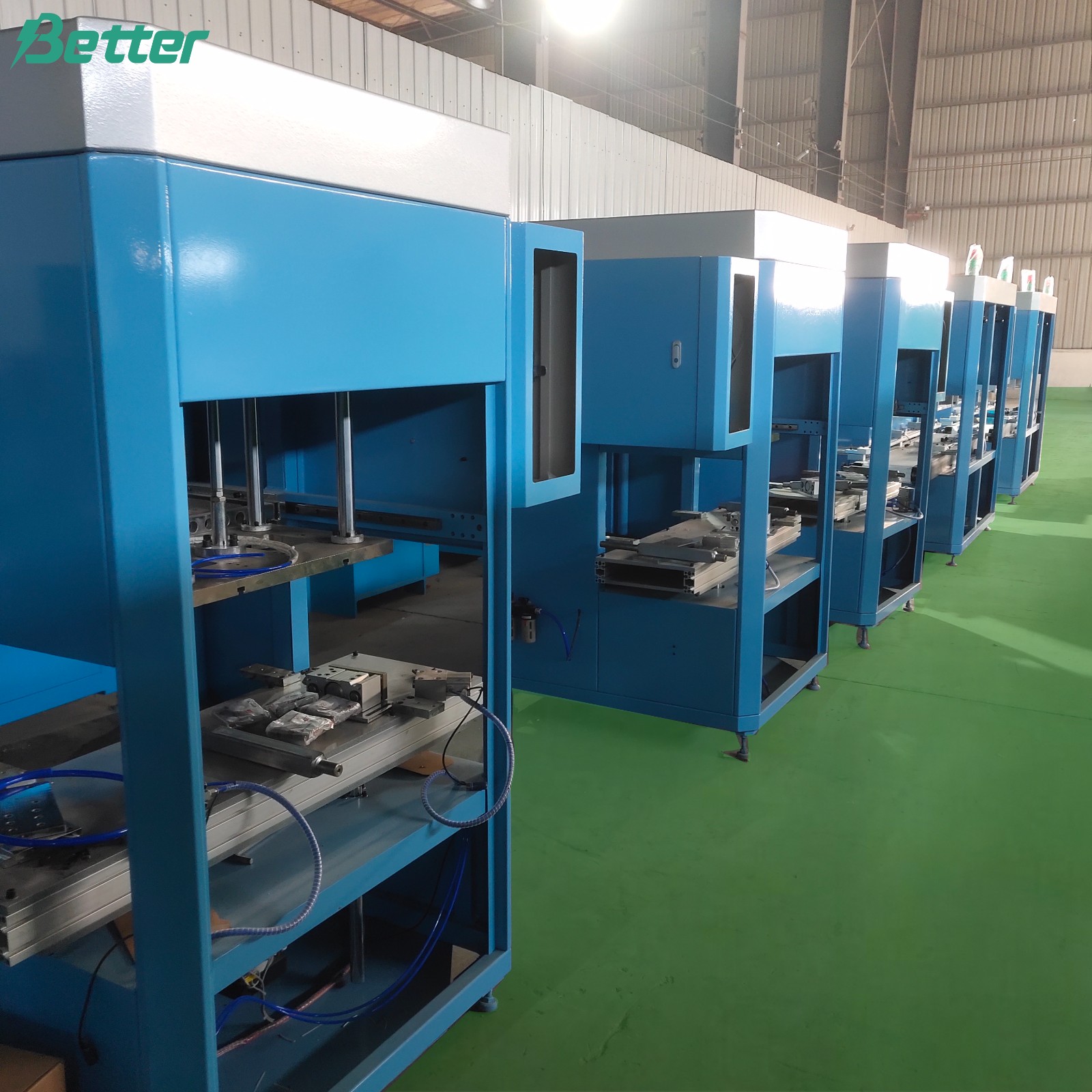 Automatic battery assembly line