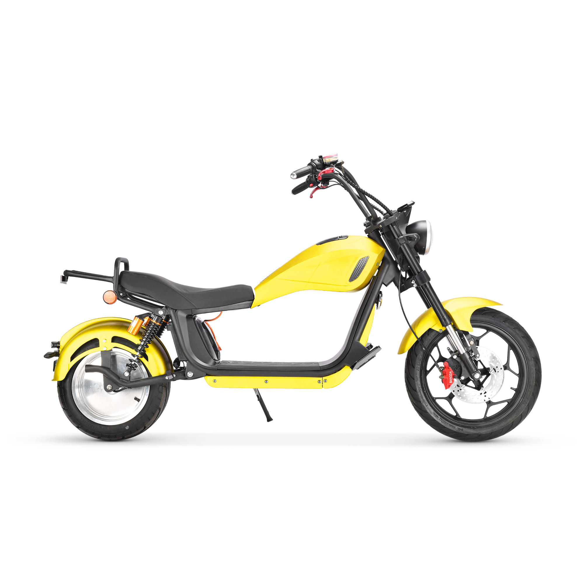 EEC Certified 2000W Electric Scooter with Pedal Assist