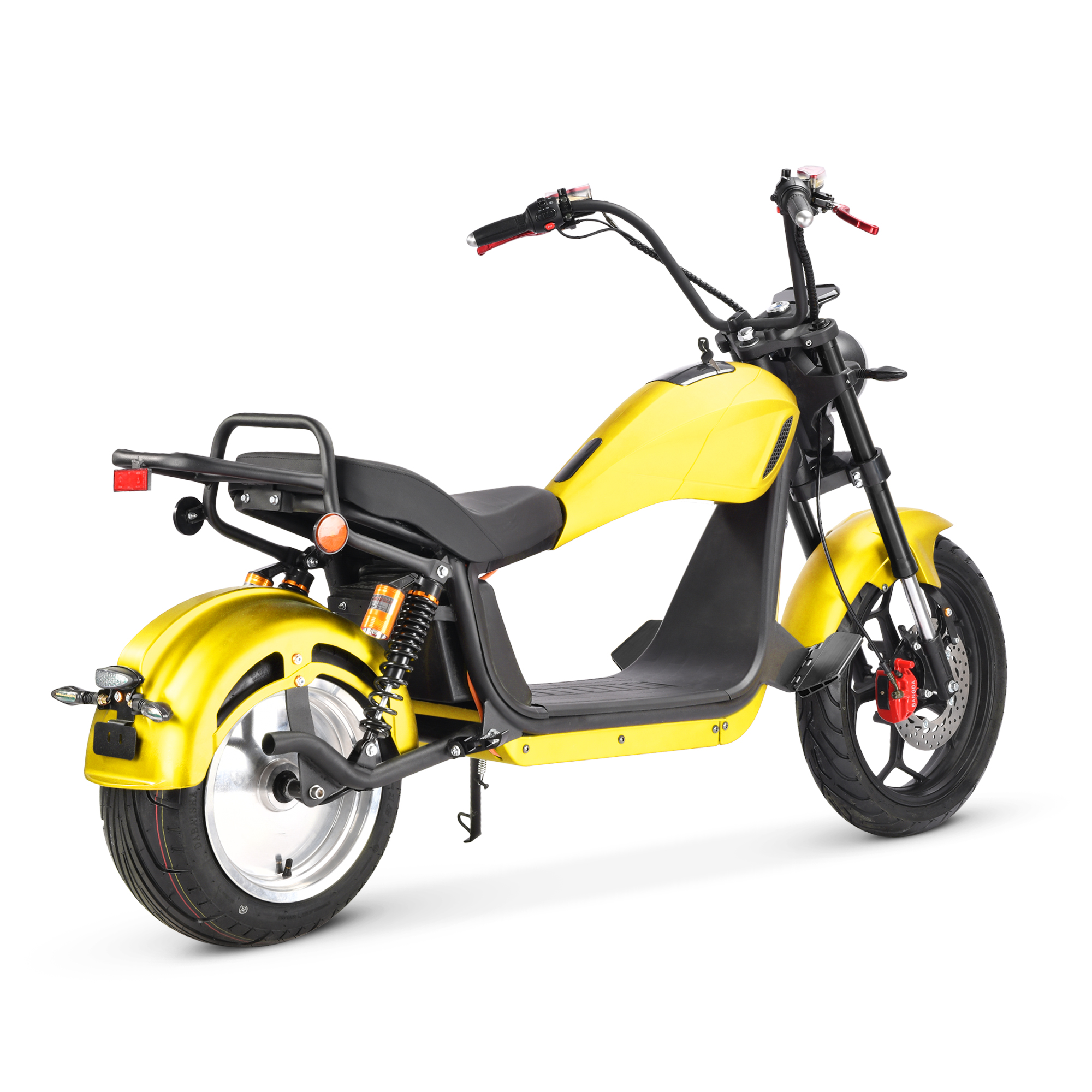 EEC Certified 2000W Electric Scooter with Pedal Assist