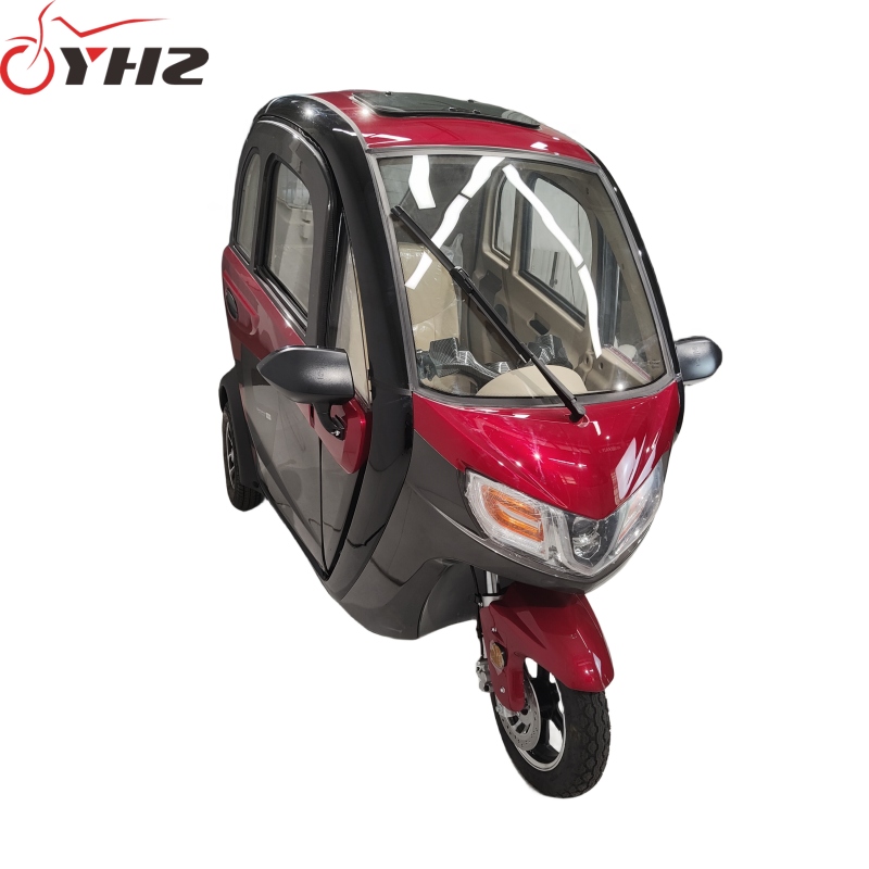 Three-Wheeled Fully Enclosed Handicap Scooter