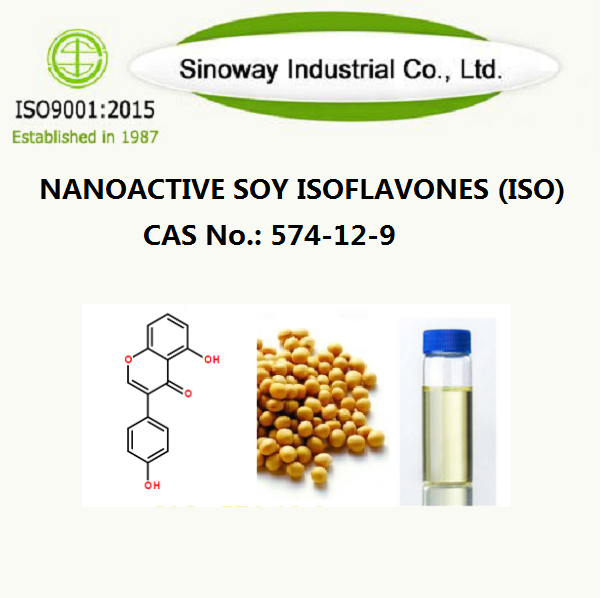 Nanoactive soja isoflavones (ISO) 574-12-9