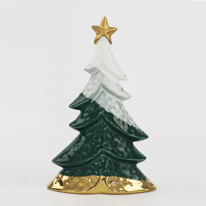 Personnalisé petit arbre de Noël en céramique