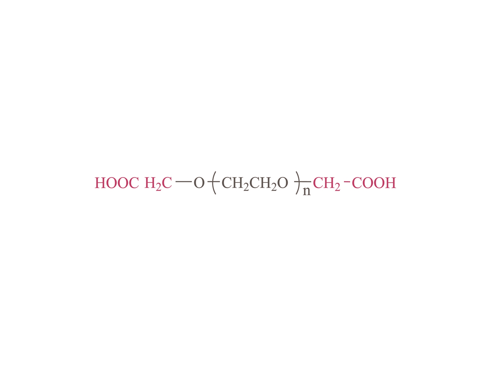 α, Ω-dicarboxyl poly (éthylène glycol) [HOOC-PEG-COOH] CAS: 39927-08-7