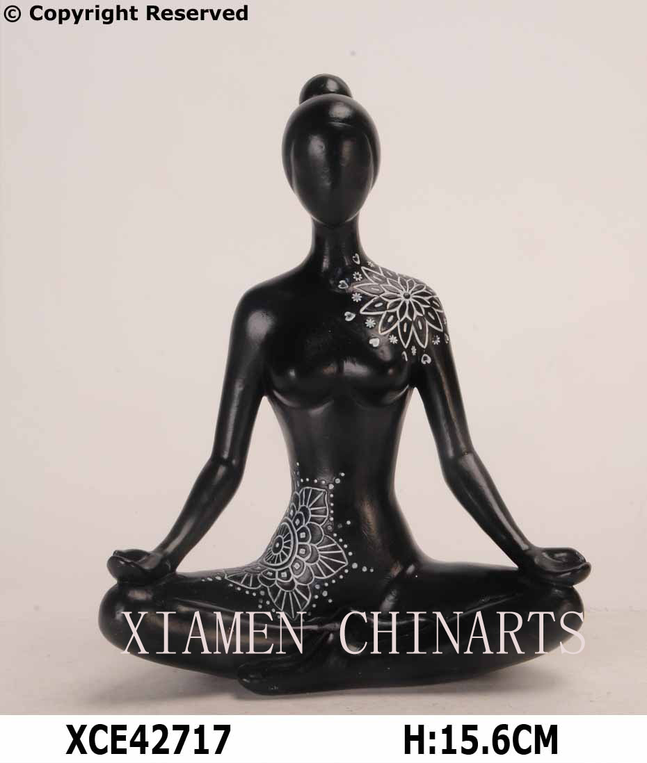Accueil Déco-résine Yoga Figurine XCE42717