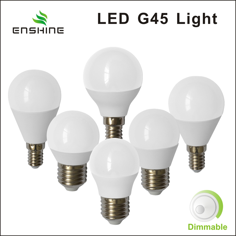 YX-G45BU27 LED G45 Bulbe Dimmable E27 3-7W