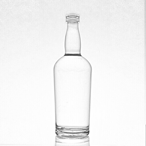 Bouteilles de liqueur en verre de 750 ml avec liège