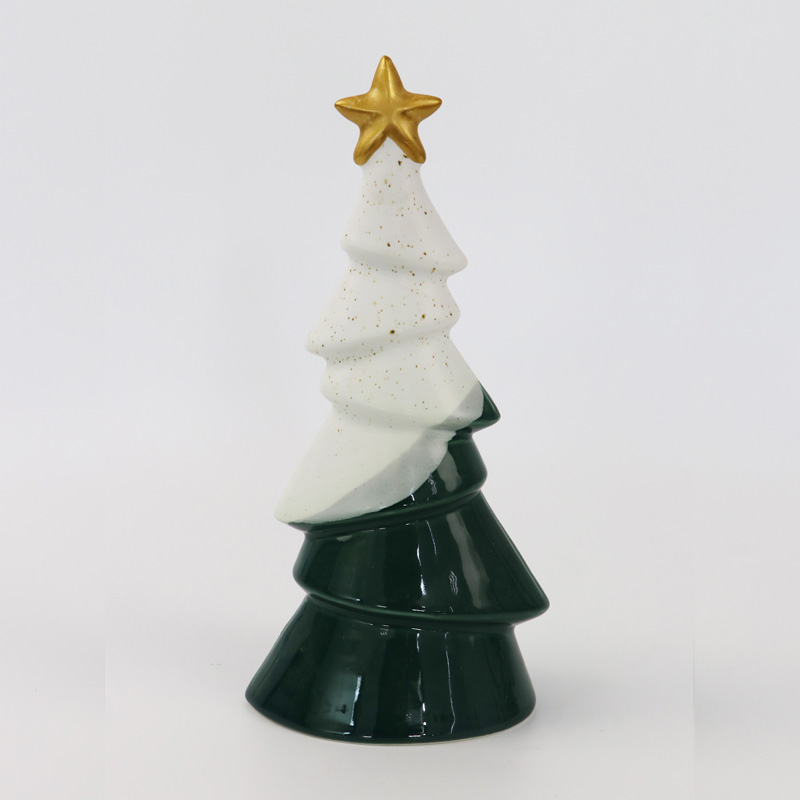 Mini petit arbre de Noël en céramique