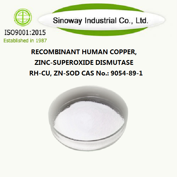 Cuivre humain recombinant, zinc-superoxyde Démissase Rh-Cu, Zn-Sod 9054-89-1