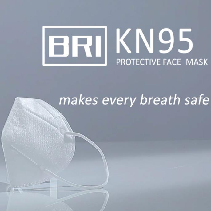 Masque à bouche de poussière respiration pour la pollution de l'air KN95 MASS MADY 50 PACK