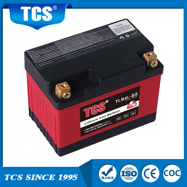 Batterie lithium-ion pour motocycles TLB4L-BS TCS Batterie