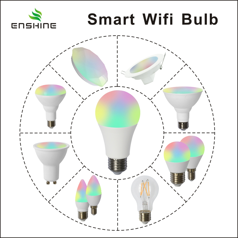 Ampoule LED Bluetooth SMART WIFI WiFi RGB + CW