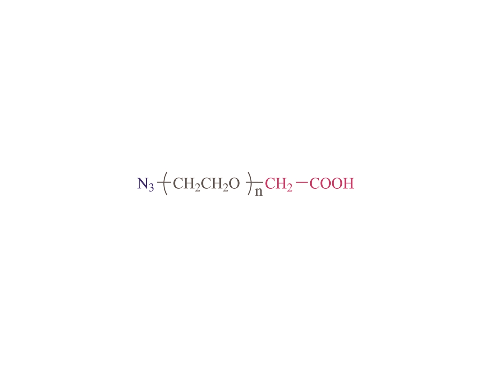 α-carboxyl-ω-azido poly (éthylène glycol) [HOOC-PEG-N3] CAS: 882518-90-3,172531-37-2