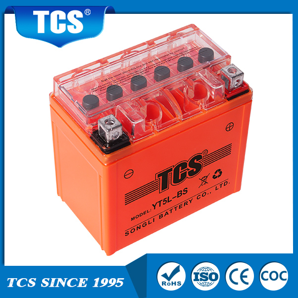 Batterie de gel pour gel moto YT5L-BS