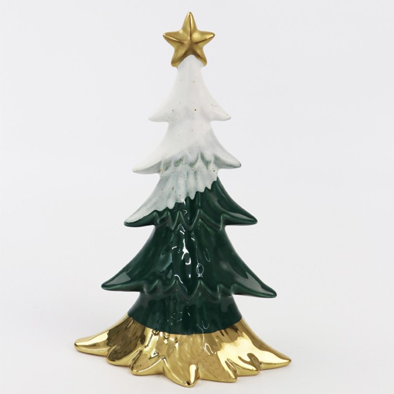 2020 Famille Décoration Cadeau Tabletop Arbre de Noël en céramique