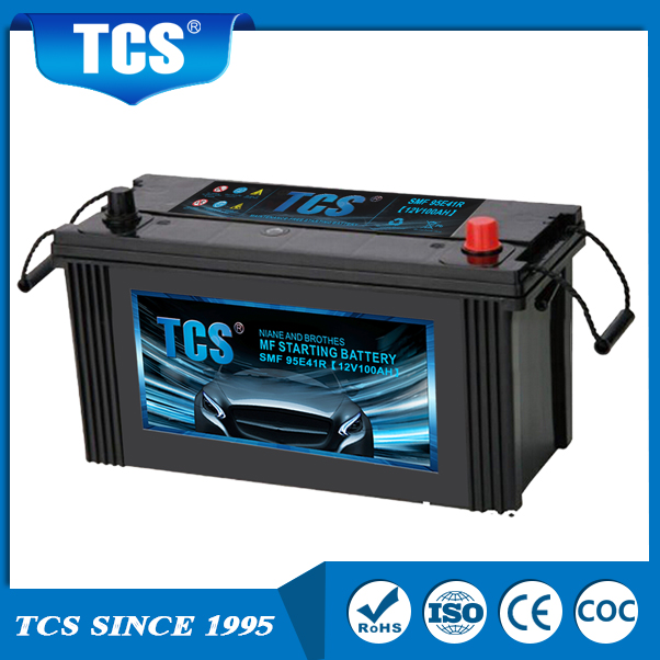 TCS Maintenance scellée Batterie d'acide de plomb de voiture 95E41R