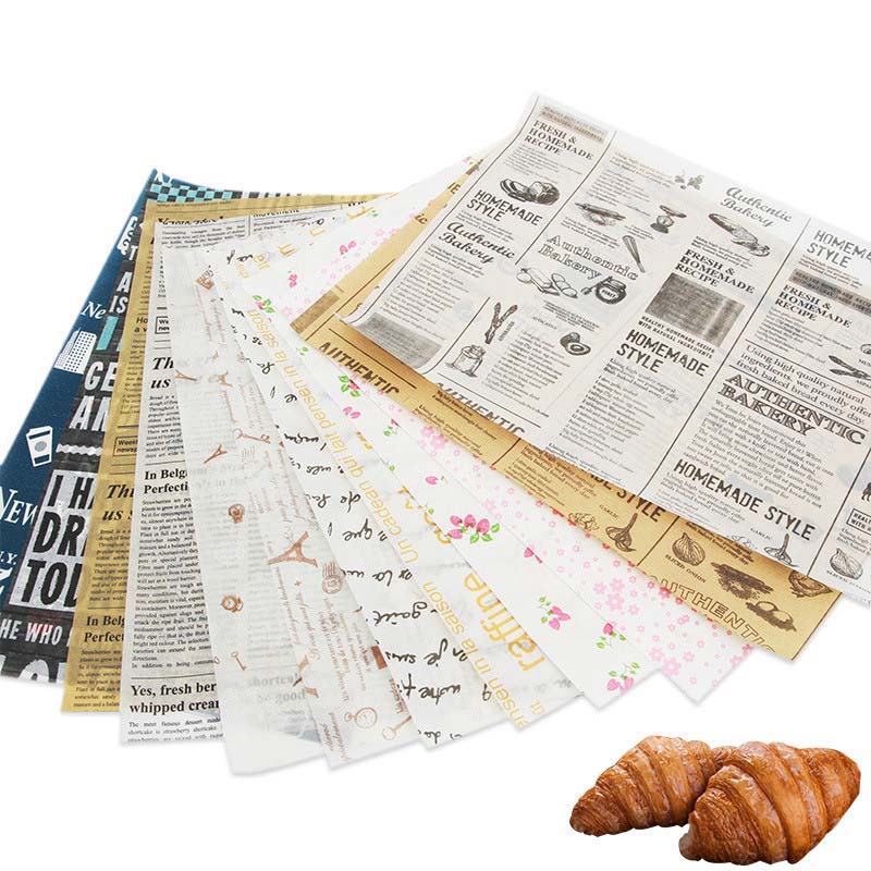 Papier de cire Papier d'emballage de graisse de qualité alimentaire