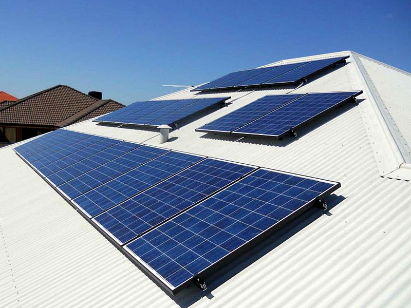 Système de montage en métal Système de montage solaire Supports de montage pour toit en étain