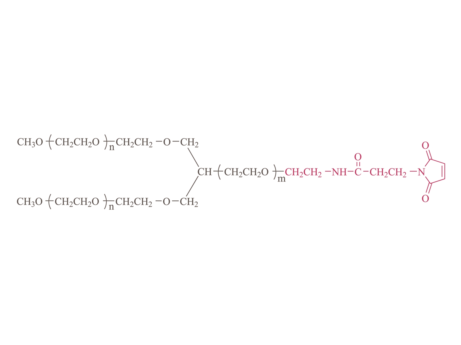 Mazyimide en poly (Ethylene glycol) en forme de Y (Y1PT02) [PEG-mal en forme de Y]