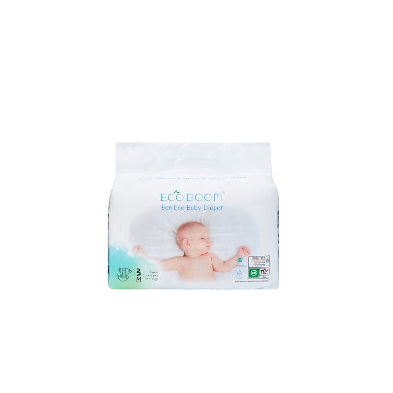 Eco Boom Baby Diaper Small Pack Soft hypoallergénique taille m
