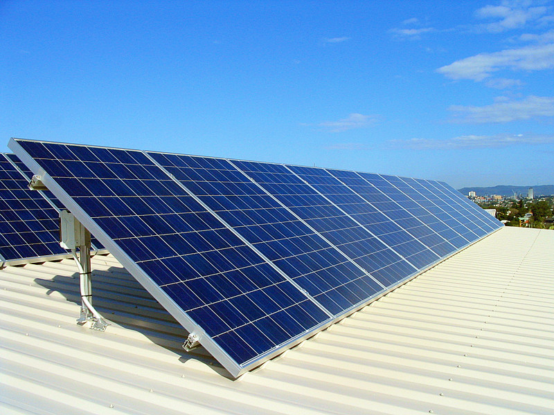 Support solaire réglable du système de montage de toit triangle