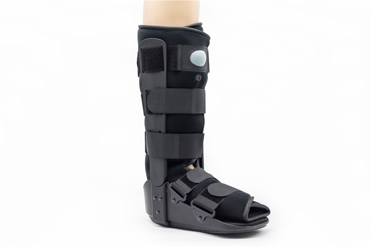 Orthopédique de 17 "Poly et pneumatique Mousse Walker Bottes Boot Boot avec fracture en plastique et plaies TPR