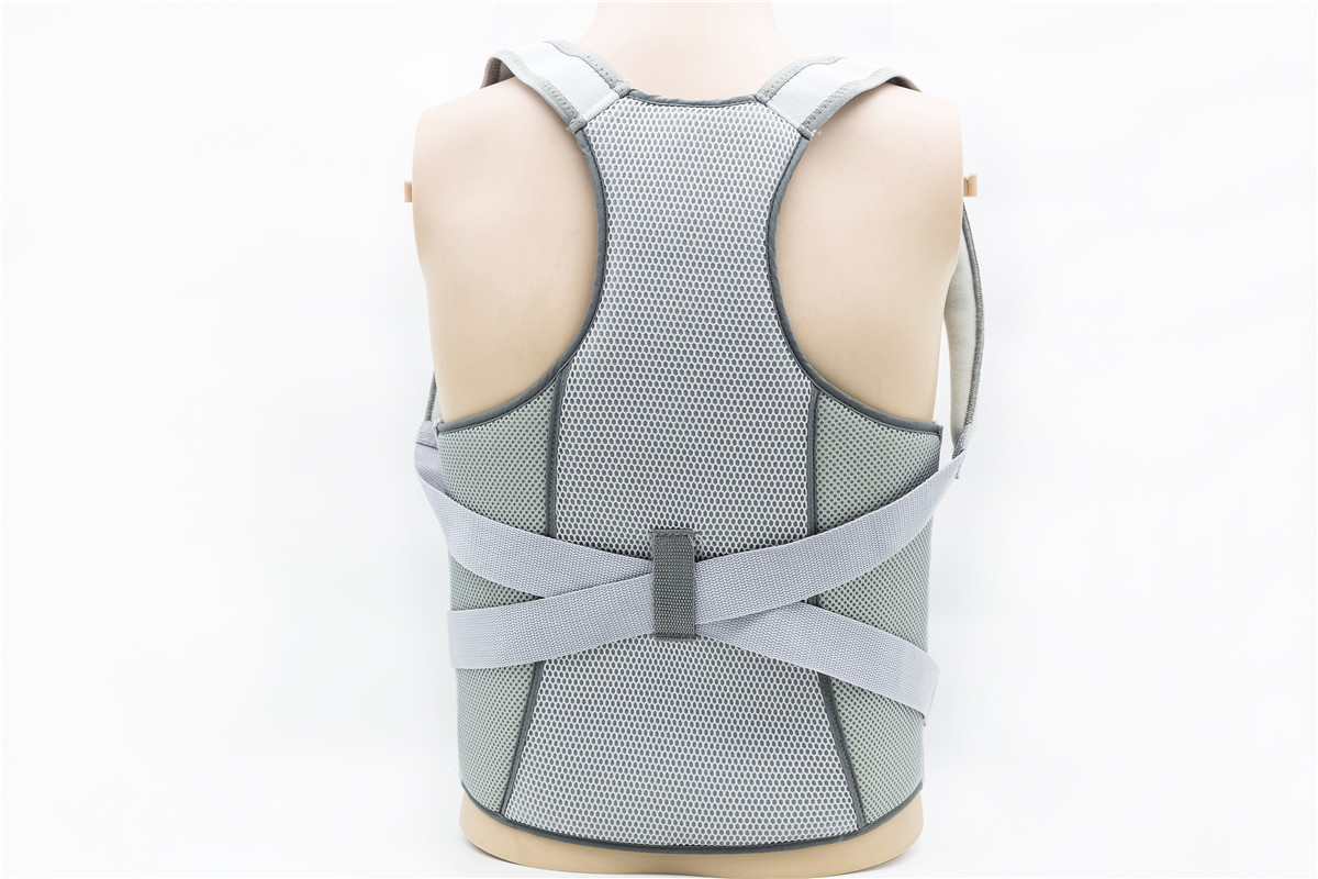 Supports spinaux hauts ajustables avec barre métallique pour correcteur de posture ou bretelles de soulagement de la douleur au haut du dos
