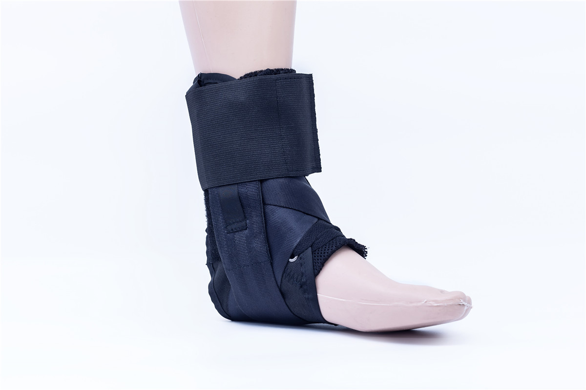 Support de pied de la cheville à lacets avec des séjours en plastique Fabricant personnalisé