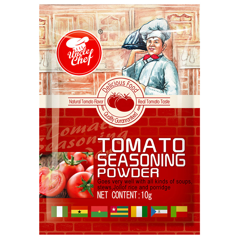 Oncle Chef Marque Halal Tomato Stock Poudre Saisissant 10G x 600bags