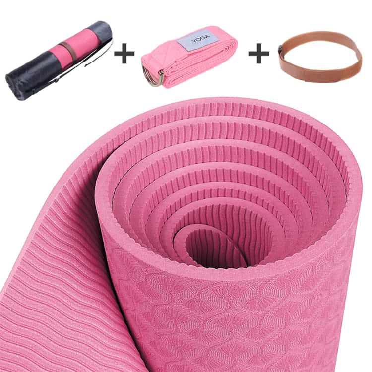 Rouleau de tapis de yoga tpe yoga de haute qualité