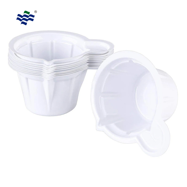 Tasses d'urine simples en plastique jetable 40 ml