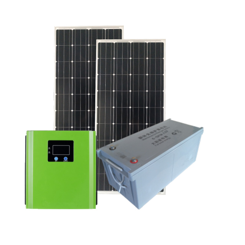 Système d'alimentation solaire solaire photovoltaïque 24V 500W ménage