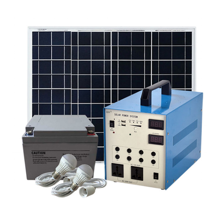 Kits de système de panneau solaire monocristallin 12V 100W
