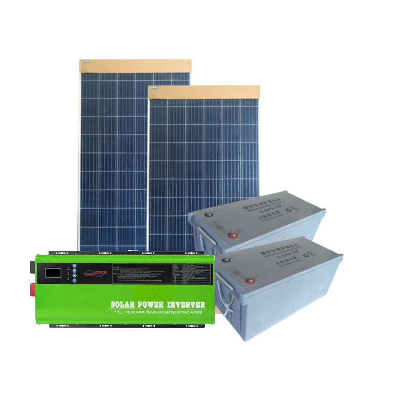 24V 1000W Accueil Terminez le système d'alimentation solaire de la grille