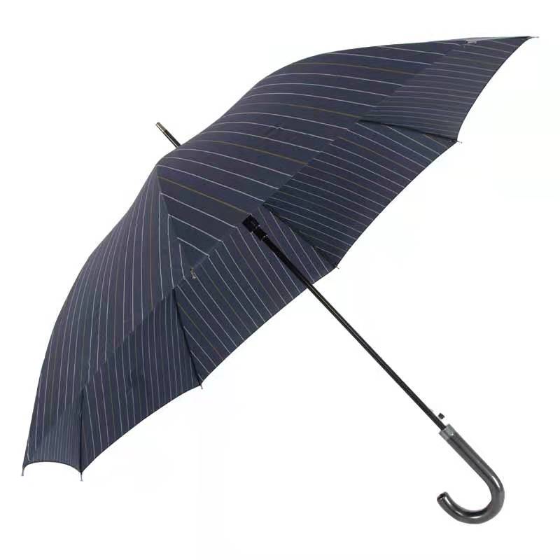 43.5 pouces bleu foncé bleu ouvert parapluie avec rayures