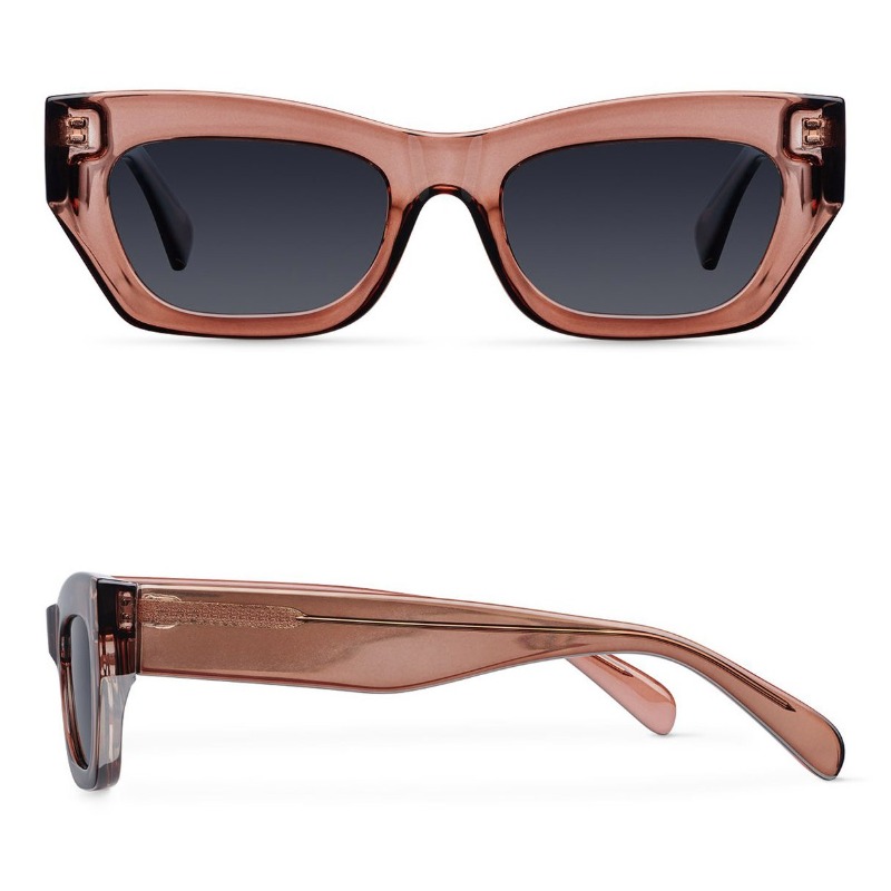2022 Nouveau logo personnalisé fabricant nuances de luxe rectangle oeil de chat PC cadre lunettes de soleil femmes designer hommes lunettes de soleil de mode