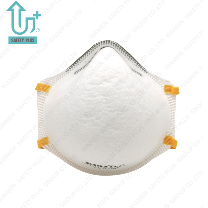 Protection faciale avancée FFP2 Nr indice de filtre Protection respiratoire professionnelle forme de tasse masque anti-poussière de sécurité respirateur