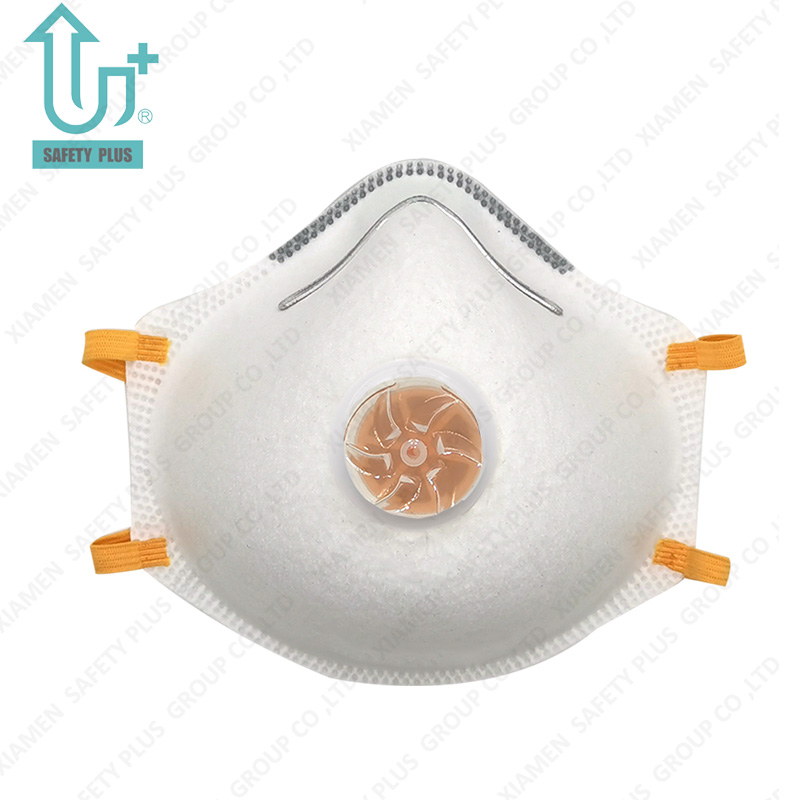 Bonne qualité et protection du visage confortable FFP2 Nr Indice de filtration Forme de tasse Masque de protection pour adultes