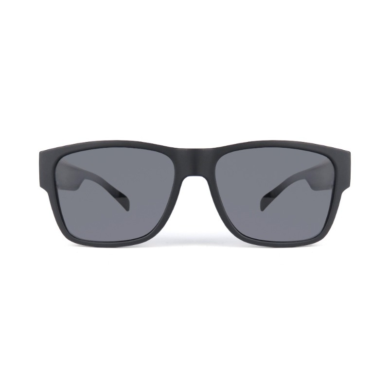 Lunettes de soleil PC noires 2022, lunettes de vision, lunettes de nuit, couverture de conduite, Logo personnalisé