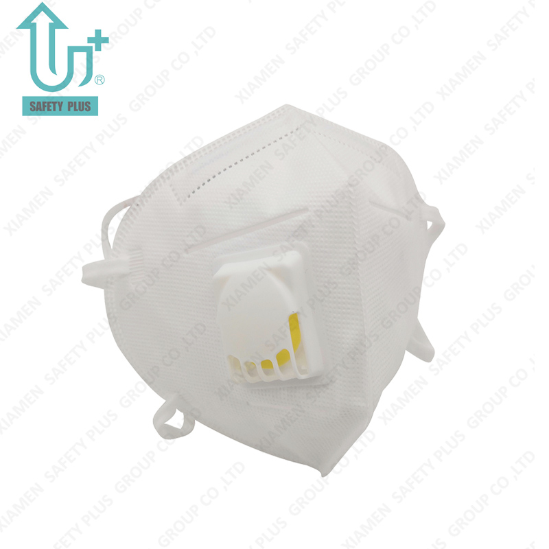 Masque facial KN95, filtre à particules, respirateur, masque anti-poussière, masque jetable approuvé avec contour d'oreille