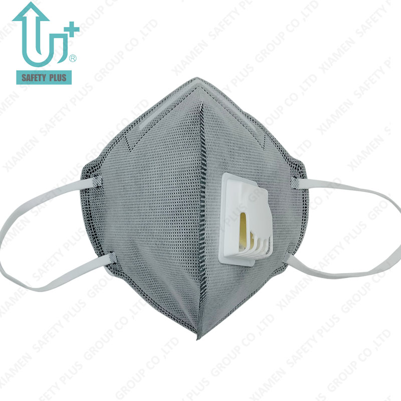 Conception de pince-nez réglable, filtre KN95, respirateur de protection pliable pour le visage