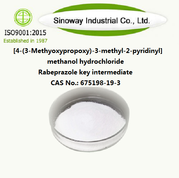 Chlorhydrate de [4-(3-méthoxypropoxy)-3-méthyl-2-pyridinyl]méthanol Rabéprazole intermédiaire clé 675198-19-3