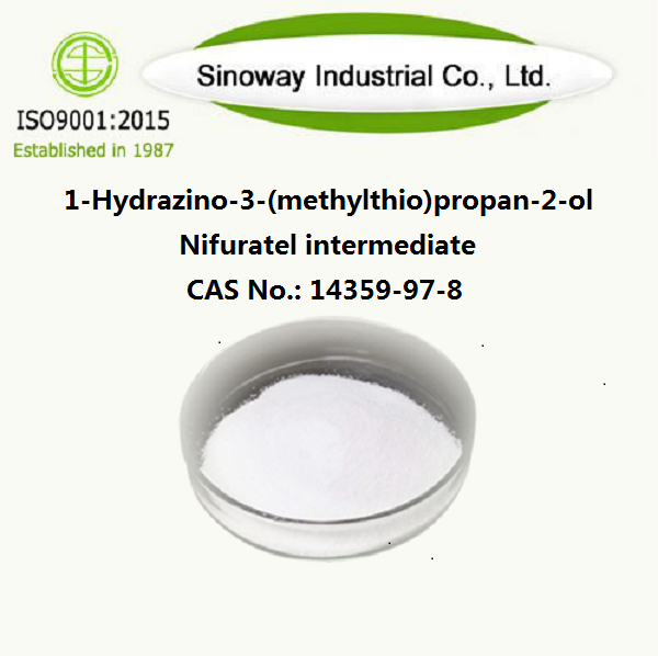 1-Hydrazino-3-(méthylthio)propan-2-ol Impureté nifuratel 14359-97-8