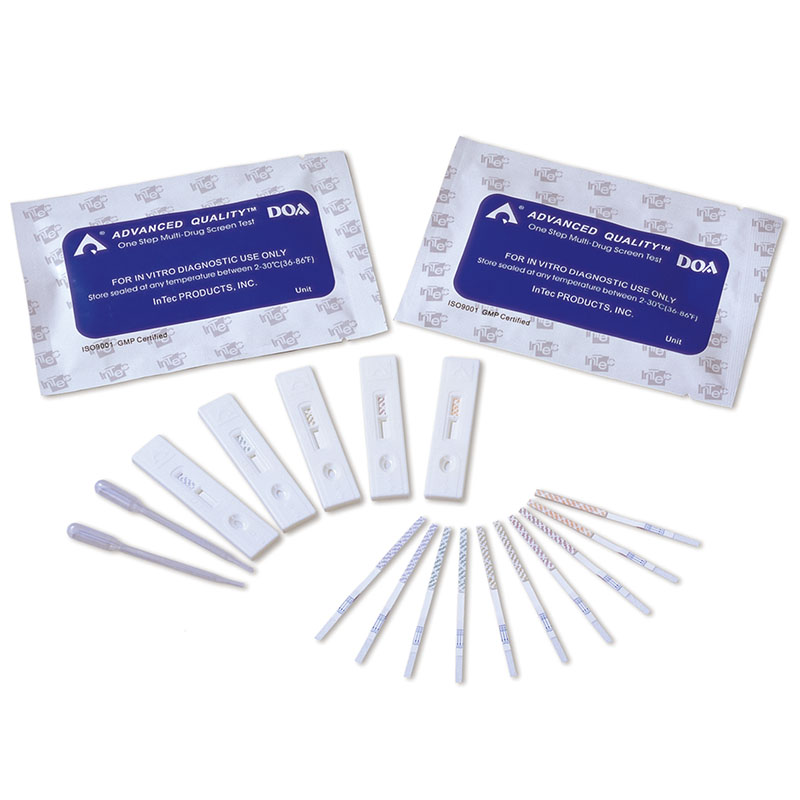 Kit/carte/cassette d'abus rapide DOA, test de dépistage instantané de drogues dans l'urine