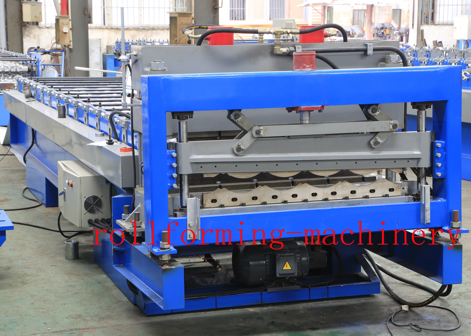 Machine de formage de rouleaux de tuiles vitrées de haute qualité avec le prix de la Chine pour YX16-800