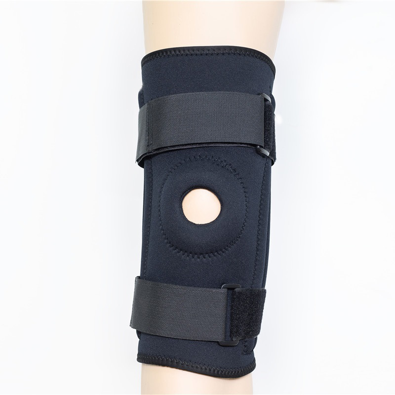 Support de genou à articulé en aluminium Type ouvert pour articulation au genou et fracture tibiofibula