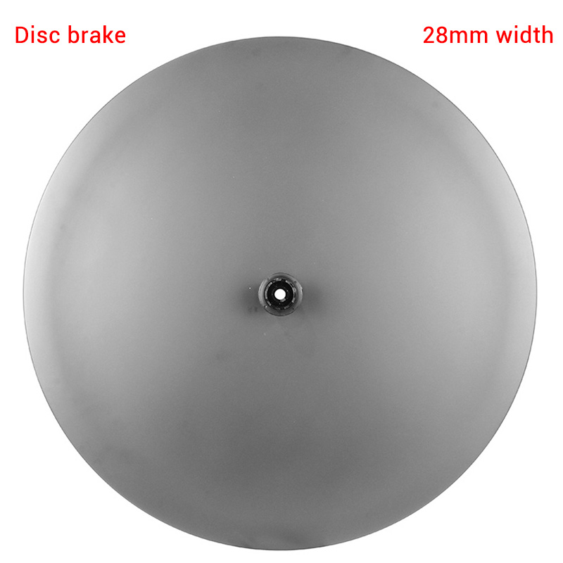 Roue à disque complète en carbone LightCarbon de 28 mm de large avec frein à disque Super Aero